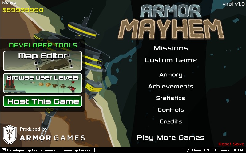 armor mayhem hacked