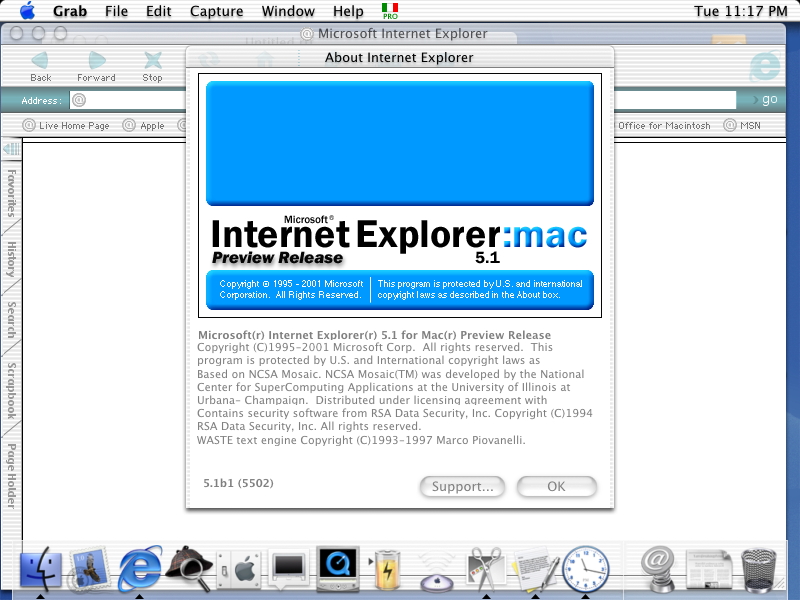 internet explorer for mac os 7.5